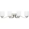 Progress Lighting Kene Collection Brushed Nickel Four-Light Bath P300123-009 - alternate 1